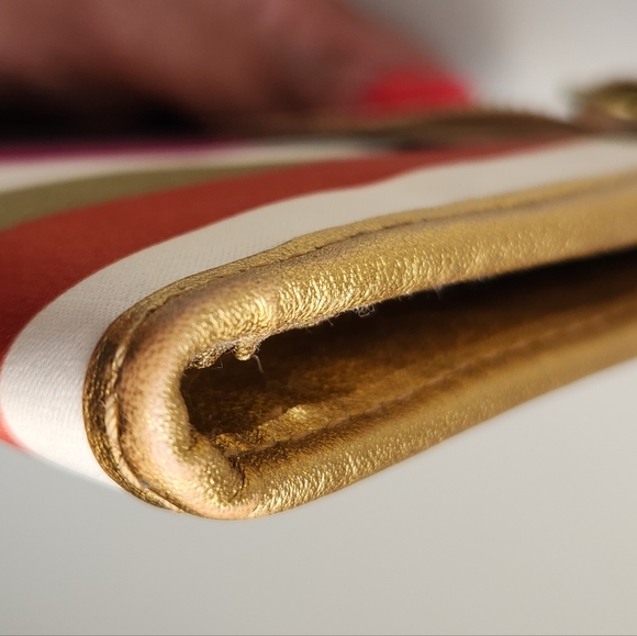 Coach Multicolor Striped Wristlet - Picture 5 of 10